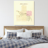 Wasser weben, Nebraska Leinwanddruck (Insitu (Schlafzimmer))
