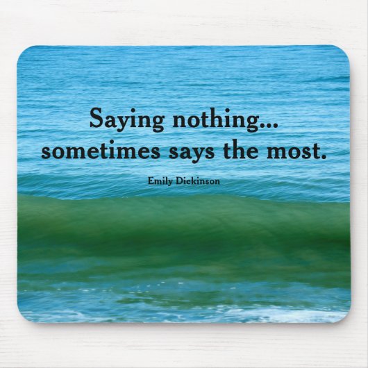 Wasser/Wellen/Rippeln Mousepad (Vorne)