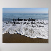 Wasser/Wellen/Rippeln Poster (Vorne)