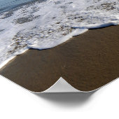 Wasser/Wellen/Rippeln Poster (Ecke)