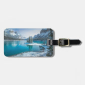 Wasser | Winter Jasper National Park, Kanada Gepäckanhänger (Vorderseite horizontal)