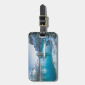 Wasser | Winter Jasper National Park, Kanada Gepäckanhänger (Vorderseite vertikal)