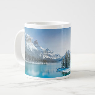 Wasser Winter Jasper National Park, Kanada Jumbo-Tasse