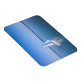 Wasser | Yacht am Plattensee Ungarn Magnet (Rechte Seite)