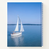 Wasser | Yacht am Plattensee Ungarn Notizblock (Rückseite)