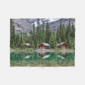 Wasser | Yoho National Park Canada Fleecedecke (Vorderseite (Horizontal))
