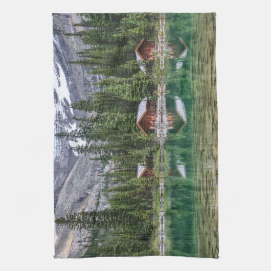 Wasser | Yoho National Park Canada Geschirrtuch (Vertikal)