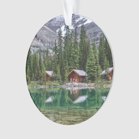 Wasser | Yoho National Park Canada Ornament (Vorderseite)