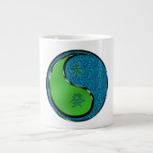 Wasser Ziege Jumbo-Tasse (Vorderseite)