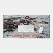 Wasserablassmaus Schreibtischunterlage (Tastatur & Maus)