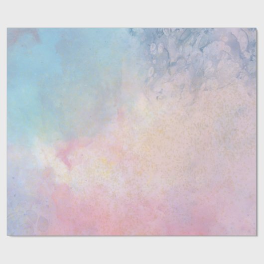 Wasserabstrich Geschenkpapier (Flach)