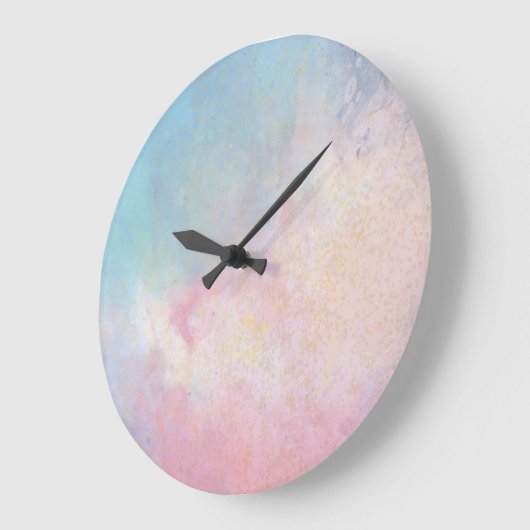 Wasserabstrich Große Wanduhr (Winkel)