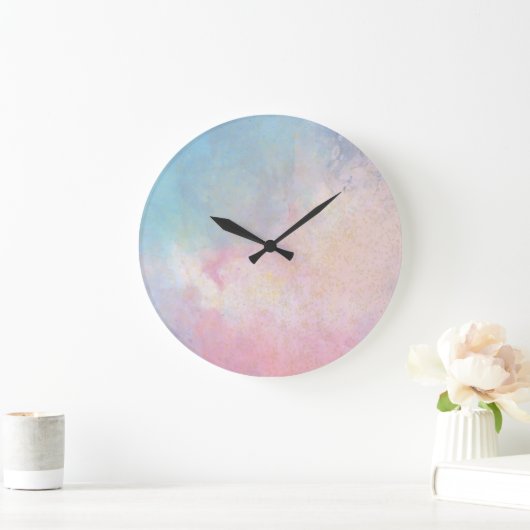 Wasserabstrich Große Wanduhr (Zuhause)