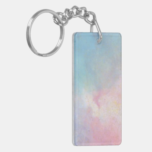 Wasserabstrich Schlüsselanhänger (Vorderseite links)