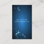 Wasseraerobics-berufliche persönliches visitenkarte (Rückseite)