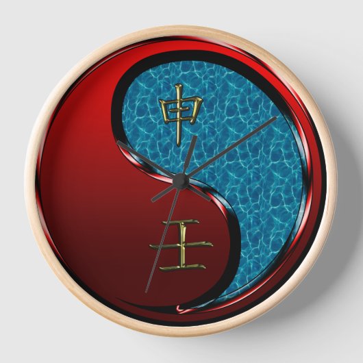 Wasseraffe Uhr (Vorderseite)