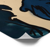 Wasseralbtraum Poster (Ecke)