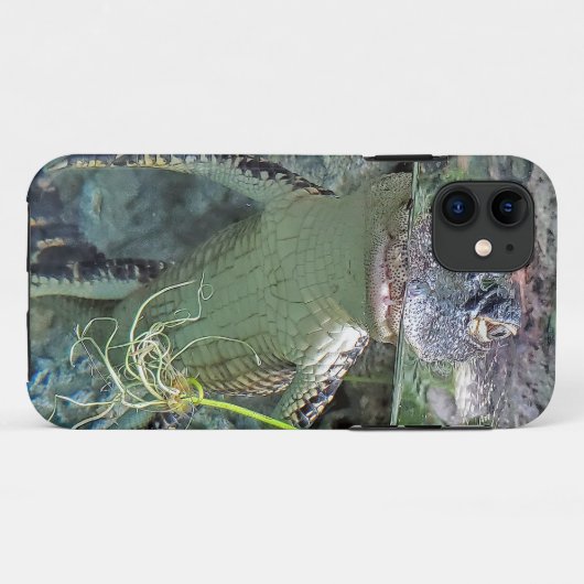 Wasseralligator Case-Mate iPhone Hülle (Rückseite (Horizontal))