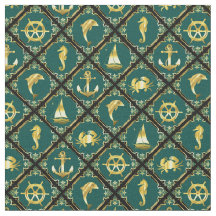 Wasseranker/Segelboot/Rad/Leuchtturm/Delphin