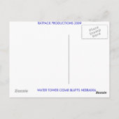 WASSERARBEITEN POSTKARTE (Rückseite)