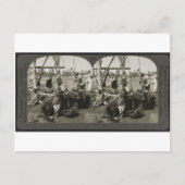 Wasseraufbereitung aus dem Nil in Ägypten um 1928 Postkarte (Vorderseite)