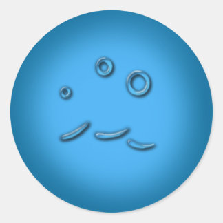 Wasseraufkleber Runder Aufkleber