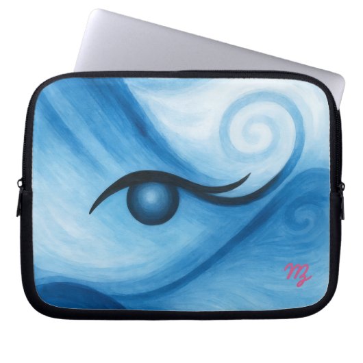 Wasserauge-Elektronik-Tasche Laptopschutzhülle (Vorderseite)