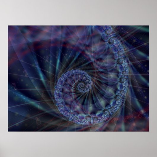 Wasserausstoß Poster (Vorne)