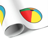 Wasserball Geschenkpapier (Rolleneckpunkt)