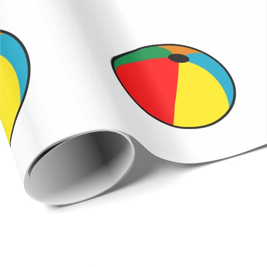 Wasserball Geschenkpapier (Rolleneckpunkt)