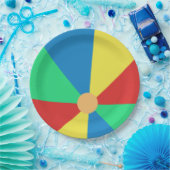 Wasserball Pappteller (Party)