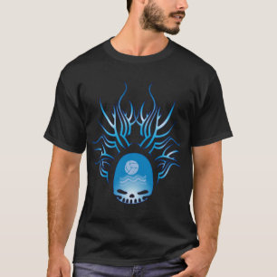 Wasserball-Schädel T-Shirt