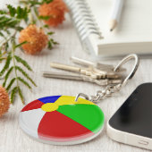 Wasserball-Schlüsselkette Schlüsselanhänger (Vorderseite rechts)