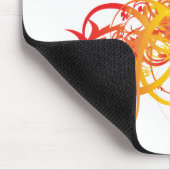 Wasserball-Spieler sind heiß Mousepad (Ecke)