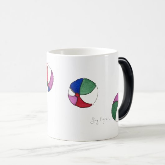 Wasserball-Tassen u. Trinkbehälter Verwandlungstasse (VorderseiteRechts)