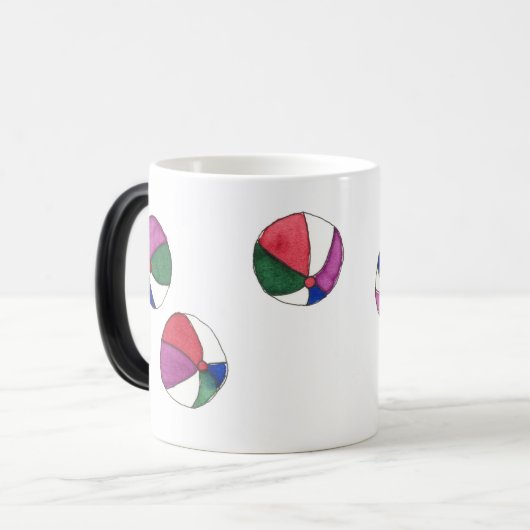 Wasserball-Tassen u. Trinkbehälter Verwandlungstasse (Vorderseite Links)