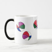 Wasserball-Tassen u. Trinkbehälter Verwandlungstasse (Links)