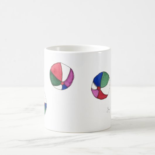 Wasserball-Tassen u. Trinkbehälter Verwandlungstasse (Mittel)