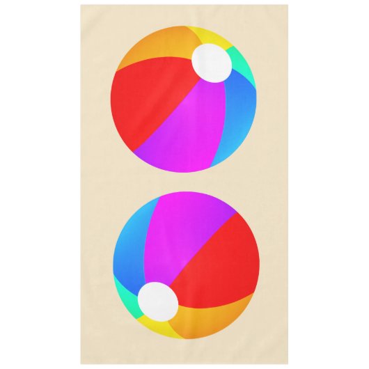 Wasserbälle Tischdecke (Vorderseite)