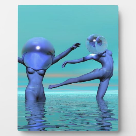 Wasserballett Fotoplatte (Vorderseite)