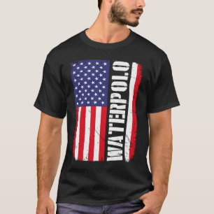 Wasserballspieler Unterwasser Schwimmteam Pool USA T-Shirt