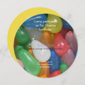 Wasserbalow Geburtstagsparty Einladung (Vorne/Hinten)