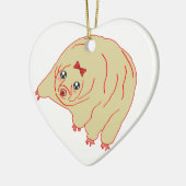 Wasserbär Niedlich Anime Tardigrade Keramikornament (Links)