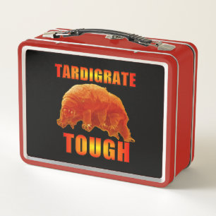 Wasserbär tardigrade MetallLunchbox Metall Brotdose