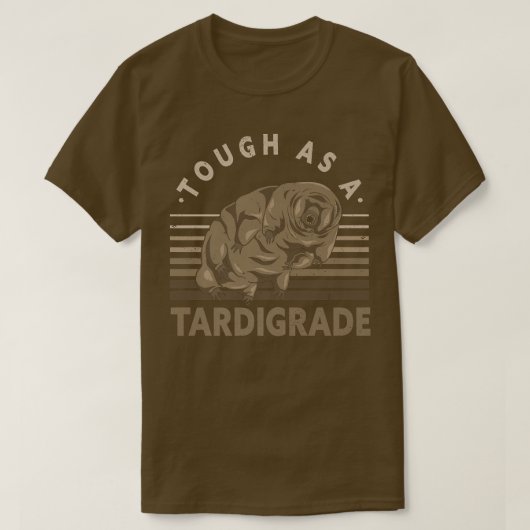 Wasserbärenbauart für Tardigrade Ventilator - Toug T-Shirt (Design vorne)