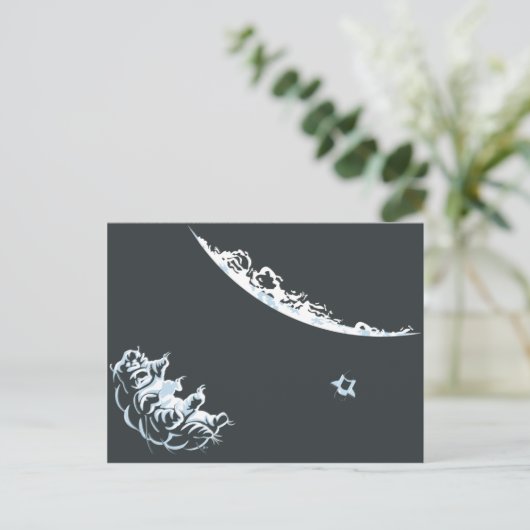 Wasserbärenkarte (horizontal) postkarte (Stehend Vorderseite)