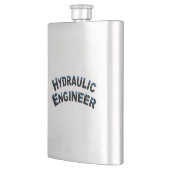 Wasserbauingenieur Wassertröpfchen Flachmann (Links)