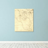 Wasserbecken des Mississippi-Flusses Leinwanddruck (Insitu (Holzboden))