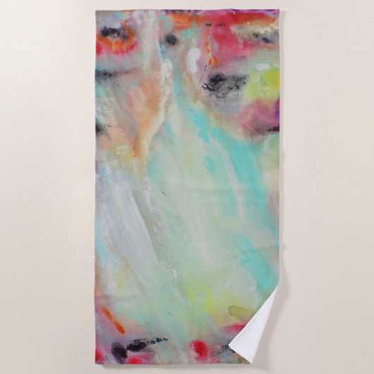 Wasserbecken Strandtuch (Vorderseite)