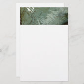 Wasserbedecktes Foto Briefpapier (Vorne/Hinten)